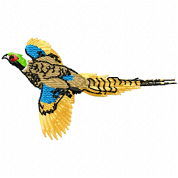 Various Birds Embroidery Design 12